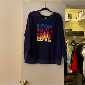 OLD NAVY 🥿🌈 | relaxed graphic crew-neck sweatshirt